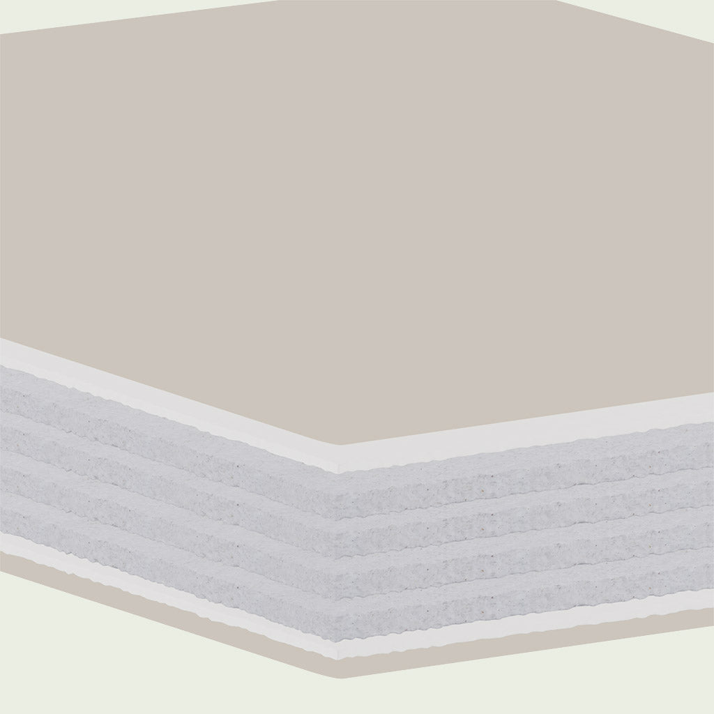 Winnipeg Futon Mattress Interior View with Wool and Cotton